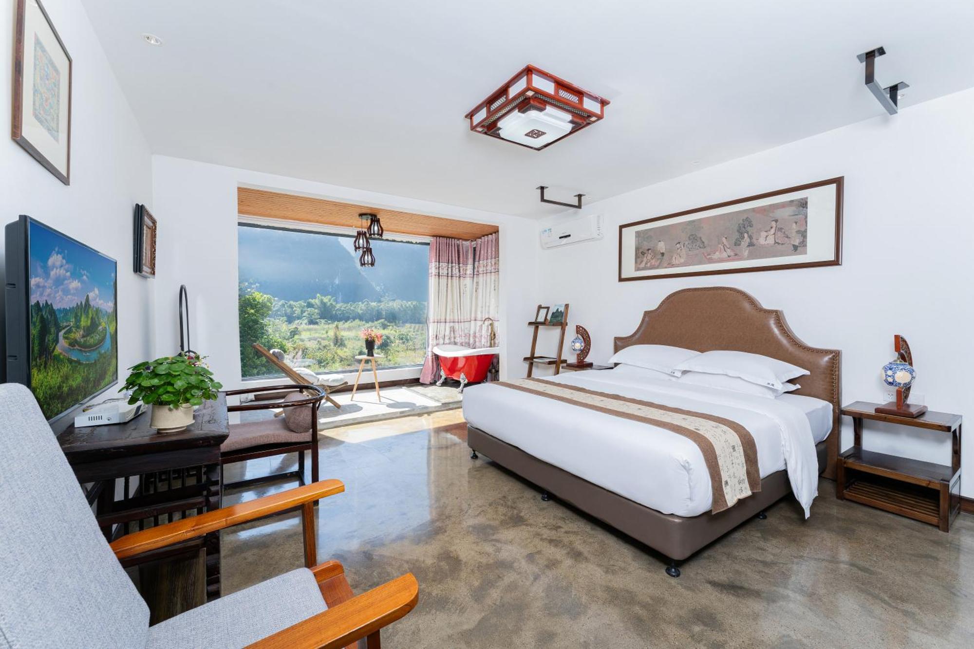Leisure Courtyard Hotel Yangshuo-Free Shuttle Bus To Yangshuo Station Stay 2 Nights One Way Exteriér fotografie