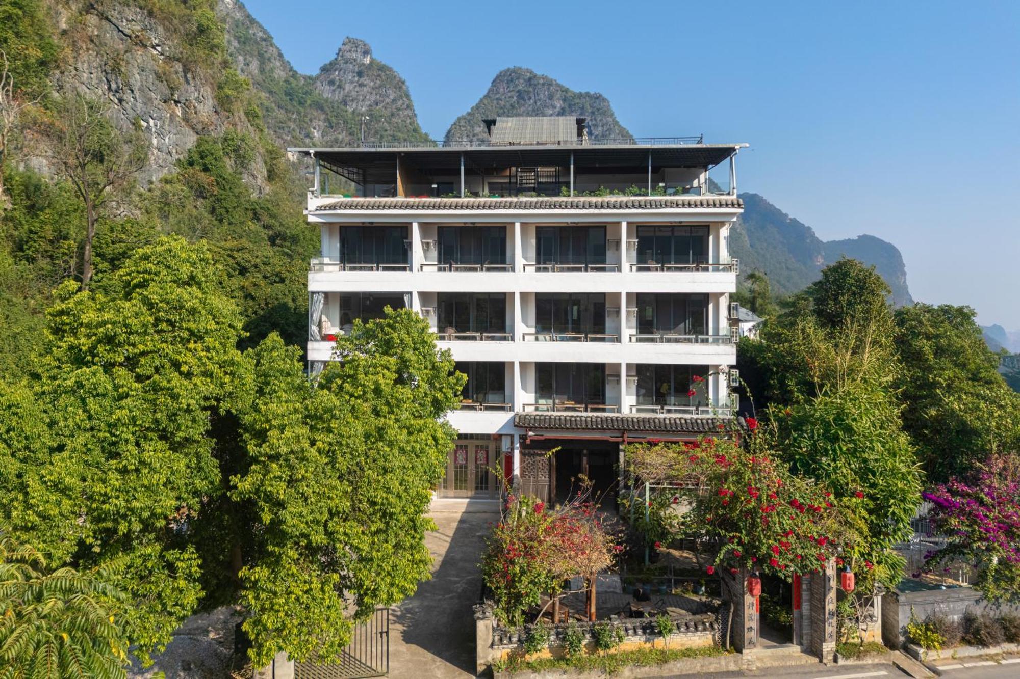 Leisure Courtyard Hotel Yangshuo-Free Shuttle Bus To Yangshuo Station Stay 2 Nights One Way Exteriér fotografie