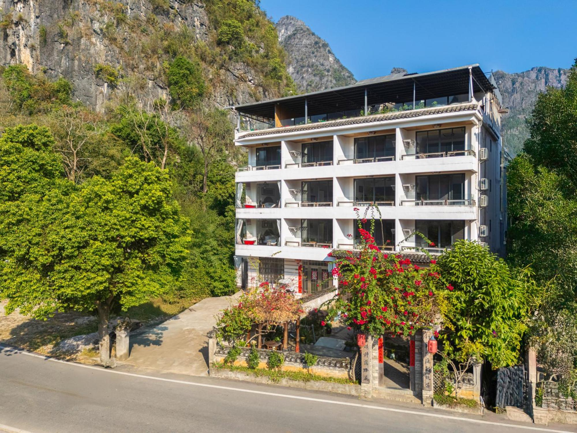 Leisure Courtyard Hotel Yangshuo-Free Shuttle Bus To Yangshuo Station Stay 2 Nights One Way Exteriér fotografie