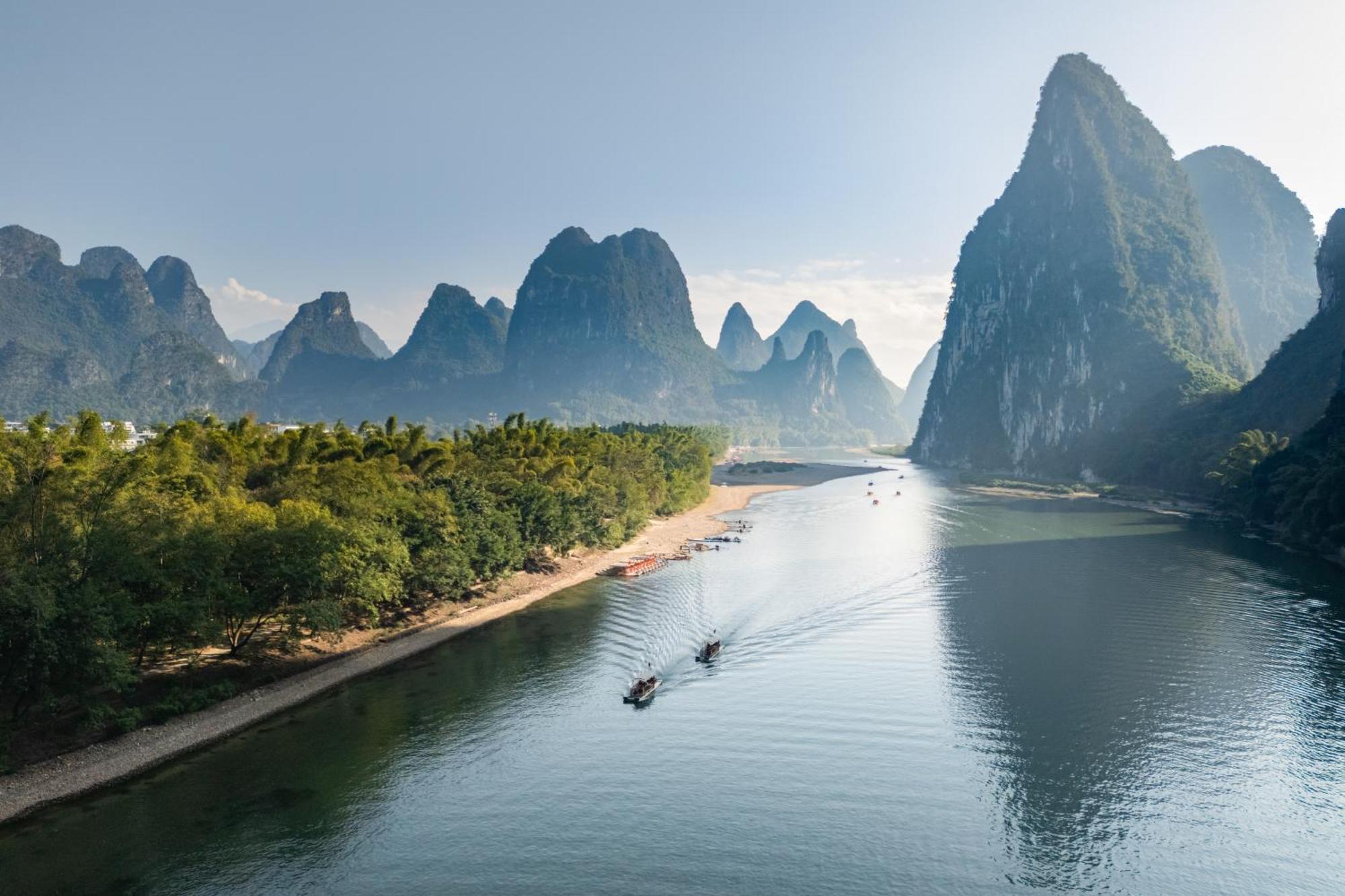 Leisure Courtyard Hotel Yangshuo-Free Shuttle Bus To Yangshuo Station Stay 2 Nights One Way Exteriér fotografie